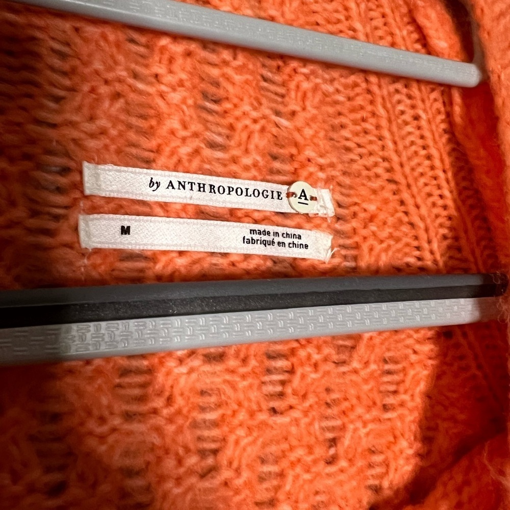 Anthropologie Bia‎ Oversized Mock Neck Knit Sweater acrylic/alpaca - Picture 3 of 7